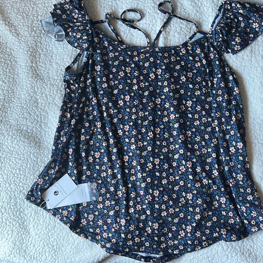 LUYAA, floral blouse